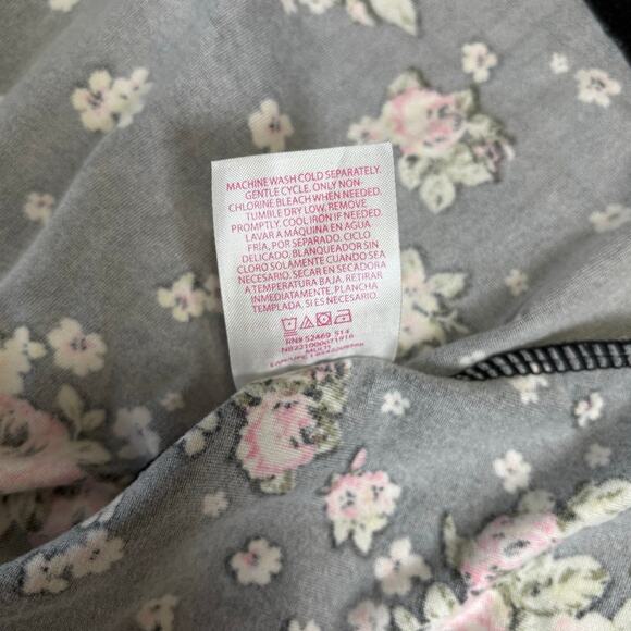 NOBO Milkmaid Mini Dress Large Babydoll Corset Fairy Goth Soft Cottage Floral - Picture 7 of 8